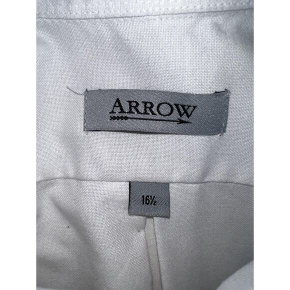 Alabama Crimson Tide Shirt Mens 16.5 White Short Sleeve Button NCAA Football - Picture 3 of 6